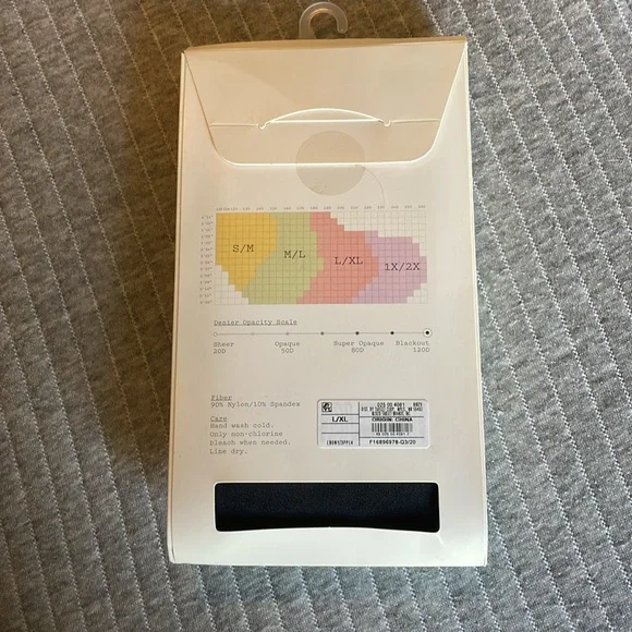 Blackout Black Tights - Picture 2 of 2